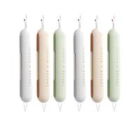 Giwnhvx 6 pezzi tagliuzzatore, 2 in 1, infila ago, taglierina e dissolvenza, utensile da cucito