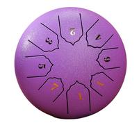 Giwnhvx 6 Pollici 8 Toni Suono di Esterna Percussione Strumento Yoga Meditazione Esclusivo Viola