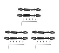 Giwnhvx 6 x Metallo Anteriore Posteriore Semiasse per 1/16 B36 B16 C1 C14 C24 B24 Camion RC Ricambi Auto