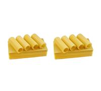 Giwnhvx 60 fogli di fondazione per alveare, in cera d'api profonda, per cornici apicoltura, 41,5 x 19,5 cm