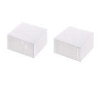 Giwnhvx 60 fogli di tela a rete in plastica per ricamo, artigianato in filato acrilico, progetti a maglia e uncinetto (10,6 x 10,6 cm)