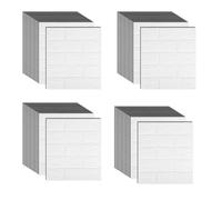 Giwnhvx 60 Pezzi Autoadesivi 3D Mattone Adesivo Fai Da Te Schiuma Carta Da Parati Camera Da Letto Cucina Tetto Soffitto Sfondo Muralx-A