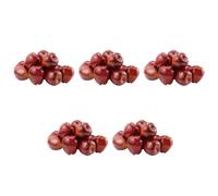 Giwnhvx 60 pezzi di frutta finta artificiale realistica simulazione rossa decorazione casa casa per la decorazione della cucina natura morta