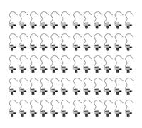 Giwnhvx 60 PZ Legging Organizer per Appendiabiti per Pantaloni Clip Singole Salvaspazio Portatili in Acciaio Inossidabile