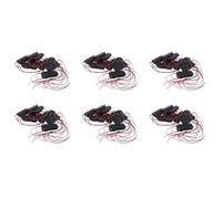 Giwnhvx 60 PZ ON / OFF Interruttore 2 X 3V CR2032 Cell Button Battery Holder per LED