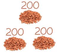 Giwnhvx 600 Pezzi Mini per Paesaggistica Miniature Muro di Piccoli per Parti del Giardino Casa delle Bambole Scala 1/35