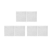 Giwnhvx 600X Piedini in Gomma Trasparente Adesivo per Paraurti Pastiglie Autoadesive Tamponi Insonorizzanti per Armadietto, 8 x 2.5mm