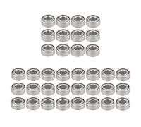 Giwnhvx 60PCS Cuscinetto in acciaio 3X6X2mm per C14 C24 C34 C44 MN D90 MN-90 MN99S RC Ricambi Auto Accessori Aggiornamento
