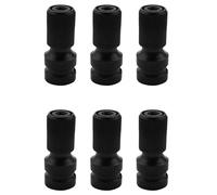 Giwnhvx 6pcs 1/2 pollice quadrato a 1/4 di pollice esagonale cricchetto chiave a bussola adattatore chiave Set Drive Converter Impact Tool