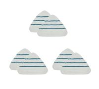 Giwnhvx 6PZ Mop A Tamponi di Ricambio Triangolo Panno Lavabile In Microfibra Mop A Pad Mop Testa Pad Mop A di Ricambio