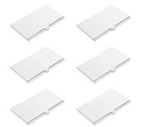 Giwnhvx 6X 9 Micro-SD/SD Scheda di Memoria Del Supporto Della Scatola Protettiva Custodie Metallo 8 TF & 1 SD