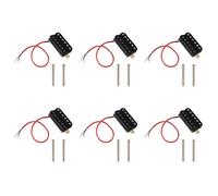 Giwnhvx 6X Chitarra Elettrica Humbucker Pickups Bridge Alnico V Pickup Nero
