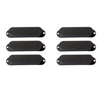 Giwnhvx 6X Coperchio Pickup Sigillato con Coperchio Un Bobina Singola Chiuso Nero