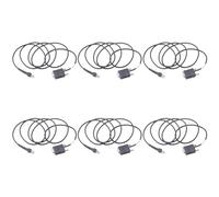 Giwnhvx 6X LS2208 RS232 Cavo seriale CBA-R01-S07PAR Scanner di codici a barre LS2208 6,5 piedi