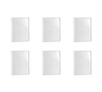 Giwnhvx 6X PP Pure Glassato Coperchio Semplice Inserto Trasparente Tipo 5R 7 Pollici PP Album Foto/Cartolina Libro Scrivere Collezione 80 Foto Regali per bambini