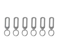 Giwnhvx 6X Titanio Fibbia Portachiavi Lega di Titanio Semplicità Fibbie Accessori Campeggio Outdoor Pocket Tool