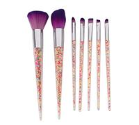 Giwnhvx 7 Pezzi Set Di Pennelli Di Trucco Professionale Di Diamante Fondazione Miscela Polvere Per Occhi Viso Kit Di Trucco Pennello Cosmetico # 4
