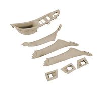 Giwnhvx 7 pz Auto Driver Seat Bracciolo Anteriore Destro Maniglia Porta Interna Pull per- F10 10-17 LHD Auto Interni Crema-Bianco
