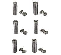 Giwnhvx 72 pezzi 608Z 22 mm x 8 mm x 7 mm singola fila cuscinetto a sfera profondo scanalatura