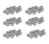 Giwnhvx 72PCS Cuscinetto in acciaio 3X6X2mm per C14 C24 C34 C44 MN D90 MN-90 MN99S RC Ricambi Auto Accessori Aggiornamento
