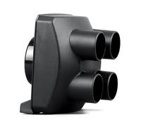 Giwnhvx 75mm Tubo di Scarico Connettore Copertura Fit Auto Aria Parcheggio Riscaldatore Camion Barca Auto Riscaldatore AirVent Copertura 1 Foro a 4 Fori Accessori