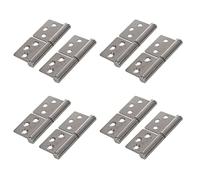 Giwnhvx 8 cerniere per porte e finestre, in acciaio inox, con rotazione a 360°, 7,6 cm, colore: argento