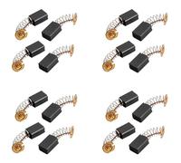 Giwnhvx 8 Paia 12 X 9 X 6mm Spazzole Carbone Elettrico Strumento per Percussioni Elettriche Motore