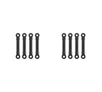 Giwnhvx 8 Pezzi PX9300-04 Ammortizzatore per 9300 9304 1/18 RC Auto Ricambi Accessori di Ricambio