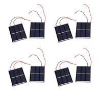 Giwnhvx 8 pz 1,5 V 400 Ma 80 X 60 Mm Micro-Mini Celle Solari di Potere per Pannelli Solari - Progetti Fai Da Te - Caricabatterie