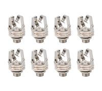 Giwnhvx 8 x Presa 6.5 Audio a Due Canali con Interruttore Stereo 6.5 per Chitarra