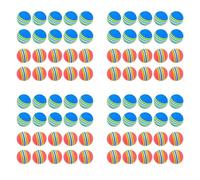 Giwnhvx 80 Pezzi Palline da Golf Schiuma Morbida Palline da Golf da Giardino Pratica Palline da Golf EPonge Arcobaleno Palline da Golf per Interiore All'aperto