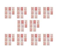Giwnhvx 80 Pezzi Regalo di Cordino di Natale Tela Sacchetto Regalo Goody per Caramelle Imballaggio Regalo Natale Feste Favore Forniture