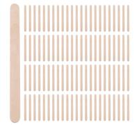 Giwnhvx 800 Pz Batons D'Artigianato Batons de Creme Glacee Batons de Popsicle en Bois 114 Mm Batons de Trattamento di Lunghezza Batons de Gelateria à l'eau