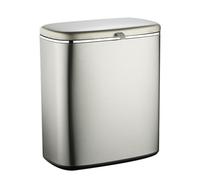 Giwnhvx 8L Cestino da Appendere per Porta Armadietto da Cucina con Coperchio, Bidone 'Immondizia da Parete o Bancone per Rifiuti e Compostaggio.