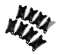 Giwnhvx 8Pack Acrilico Chitarra Intaglio Raggio Manometri Tasto Chitarra Righello Fretboard Strumento di Misura per Chitarra Acustica Basso