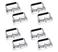 Giwnhvx 8Pcs 304 In Acciaio Inox Molla Maniglia Prop Box Strumento Scatola di Alluminio Maniglia Attività Maniglia Pieghevole Industriale Maniglia