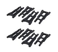 Giwnhvx 8Pcs Anteriore e Posteriore Braccio di Sospensione per Slash VXL Hobby 9EMO HuanQi 727 1/10 RC Auto Ricambi Aggiornamenti