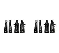 Giwnhvx 8Pcs Anteriore Superiore e Inferiore Braccio SJ07/09 per Xinlehong Q901 Q902 Q903 9130 9136 9137 1/16 RC Auto Ricambi