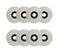 Giwnhvx 8pcs poroso allargato lama di taglio, Discos para Cortar, disco indistruttibile per smerigliatrice angolare, taglio disco mola