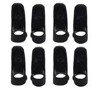 Giwnhvx 8X Handlebar Coperchio di supporto per leva di comando leva di comando leva del deragliatore doppio per 4700 5800 6800, gel di silicio - nero