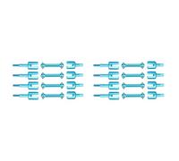 Giwnhvx 8x Metallo Albero Trasmissione Cane Bone Cup Joint Set per TT01 TT-01 TT01D TT01E TT02 TT-02 1/10 RC Auto Parti di Aggiornamento