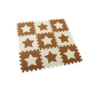 Giwnhvx 9 Pz EVA Schiuma Puzzle Stuoie Bambini Stelle Tappeto Tappeto Per Bambini Interblocco Esercizio Piastrelle Di Pavimento