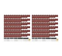 Giwnhvx 916Pcs Kit di Tamburi Abrasivi Strumento di Rettifica per Tamburo Lucidatrice With864Pcs Manicotti a Fascia Abrasiva 48Pcs Mandrini a tamburo