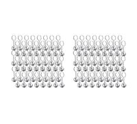 Giwnhvx 96 pezzi Set di sfere discoteca specchio sfera riflettente ciondolo
