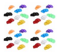 Giwnhvx 96 tappi per chiave con copertura flessibile per una facile identificazione delle chiavi della porta, multicolore