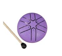 Giwnhvx a Lingua in Acciaio 6 Toni da 3 Pollice Mini a Mano con Strumenti Musicali Percussione, Accessori Batteria E