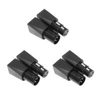 Giwnhvx a RJ45 connettore RJ45 Ethernet a 3 pin XLR femmina e maschio set di adattatori (3PIN 3Pair)