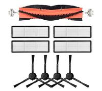 Giwnhvx Accessori per Aspirapolvere Lavabili un Rullo per F9 o 1C Robot Aspirapolvere Laterale Set di Filtri Hepa