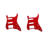 Giwnhvx Accessori per Chitarra Pickguard per Chitarra Elettrica, Coperchio Pickguard per Chitarra Elettrica Rosso