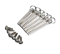 Giwnhvx Accessori per la riparazione della ventola pieghevole Robusti elementi di fissaggio dell'albero della ventola di ricambio ventilatore portatile Chiusura solida Chiusura ad alta resistenza